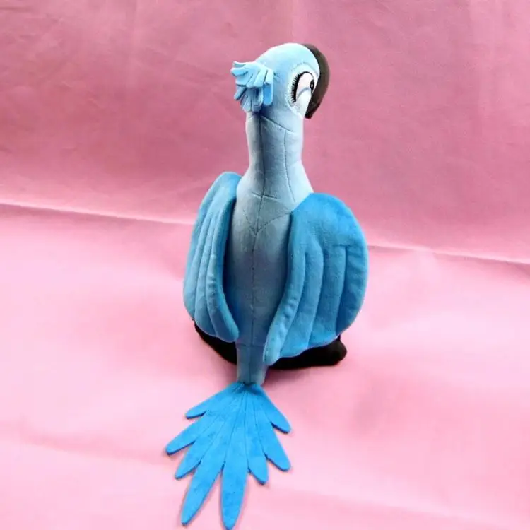 2 шт./партия, 30 см, новые Мультяшные плюшевые игрушки из фильма «Рио 2», синий попугай, Blu& драгоценный камень, куклы-птицы, рождественские подарки, Детская плюшевая игрушка
