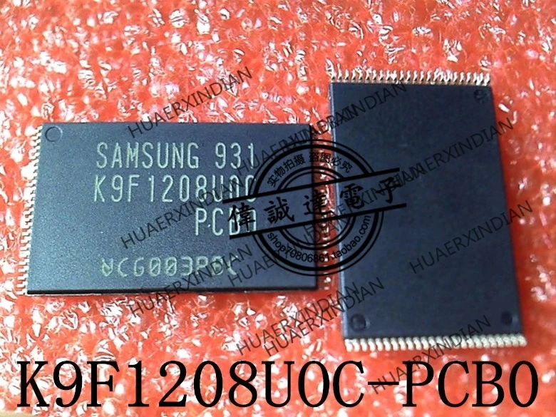

1PCS new Original K9F1208UOC-PCBO K9F1208U0C-PCB0 TSOP48 30 In stock real picture