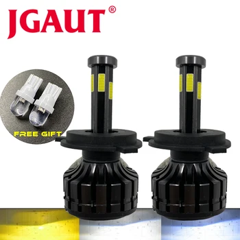 

X6S 6-Side COB 120 Chips Car H4 LED H7 H11 H8 HB4 H1 H3 9005 HB3 Auto Car Headlight Bulbs 200W 20000LM Accessories 6500K 3000K