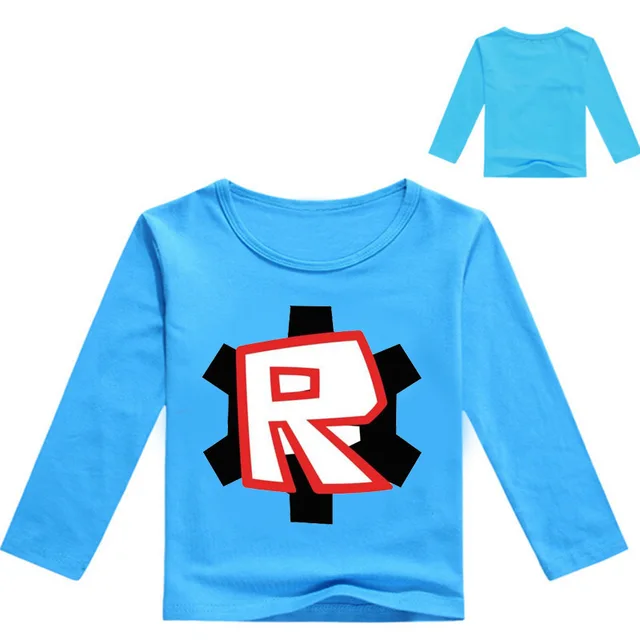 Cartoon Letters Long Sleeve T shirts 
