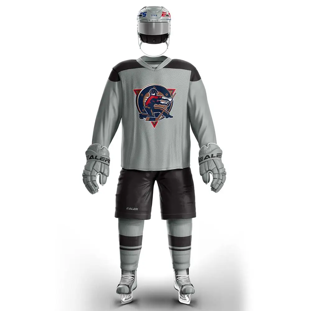Джетс винтажные хоккейные тренировочные майки набор с принтом Oilers логотип пятно дешевые высокое качество H6100-9