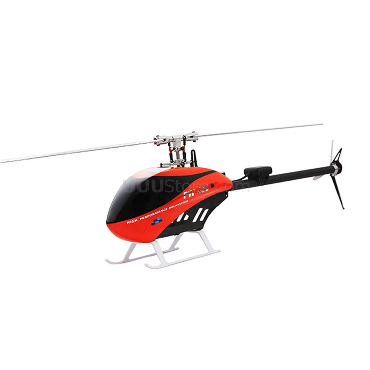 FLY WING Flywing FW450 3D RTF 6CH RC Smart Helicopter 2.4GHz Almost RTF Assembled RC Helicopter 2