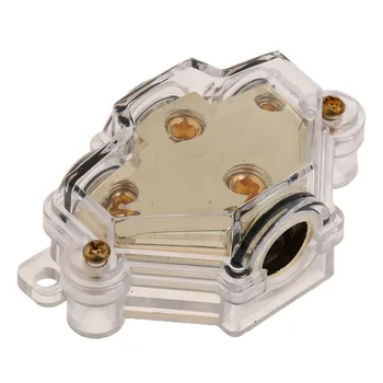 

2/4 Gauge In Out Car Audio Stereo Amp Power/Ground Cable Distribution Block