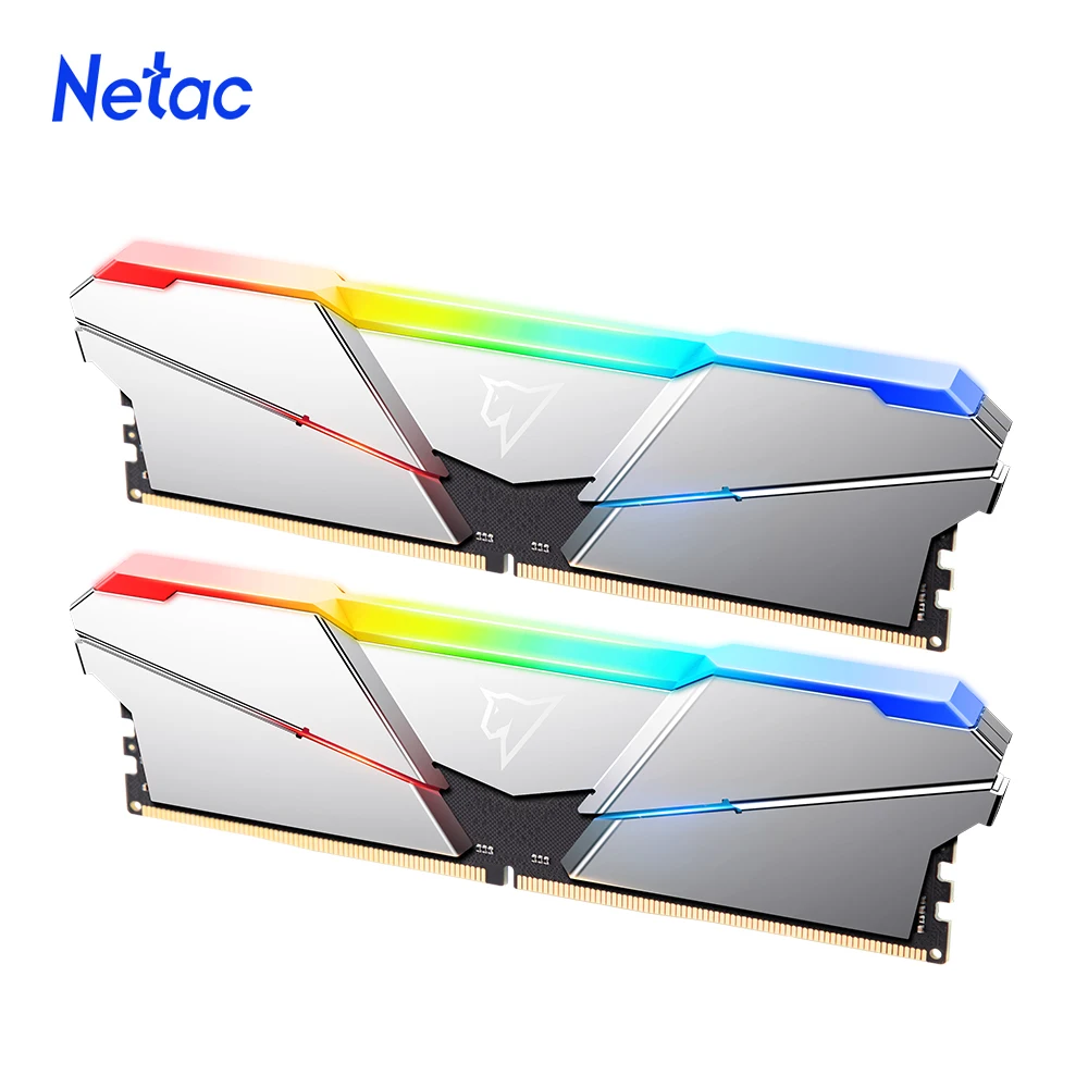 Netac RGB RAM 16GB x2 32gb 4800MHz PC4-38400 DDR5 DIMM Memoria Ram ddr5 Desktop Rams 1.1V |
