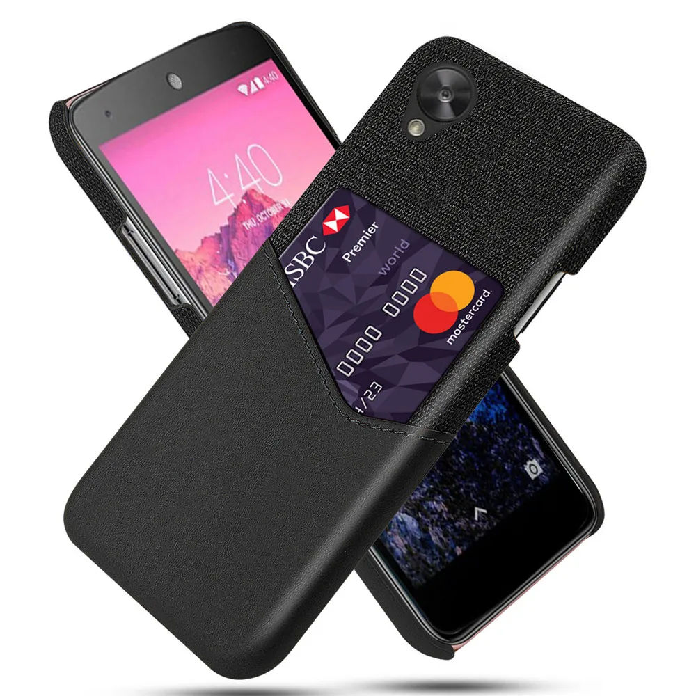 Бизнес чехол для Google Nexus 5 пикселей 4 2 3 XL XL2 чехол с отделением для кредитных карт для Nexus5 Pixel4 Pixel2 Pixel3 Pixel3A XL чехол Fundas - Цвет: Case-Black