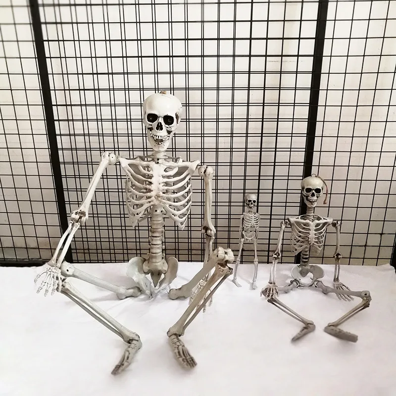 

Bar Terror Goods Of Furniture For Display Rather Than For Use Simulation Human Body Bones Human Skeleton Head Decoration Prop