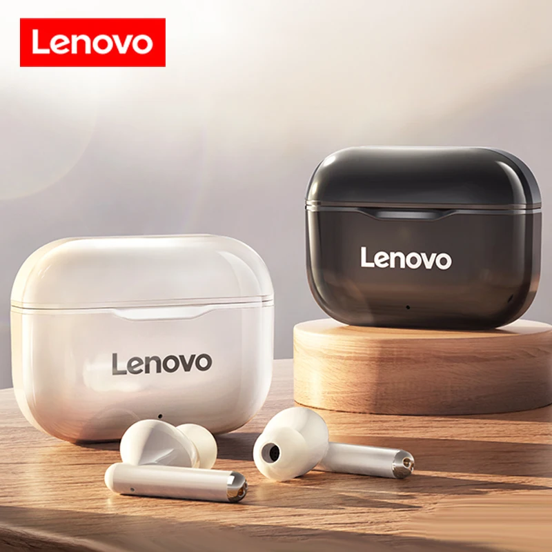Lenovo LP1 TWS Earphone Bluetooth 5.0 Wireless Headset Waterproof Sport Earbud Noise Cancelling Mic Dual Stereo HIFI Bass Touch