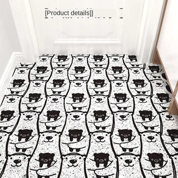 

Anti-slip Hallway Door Mats PVC Silk Loop Entrance Rubbing Dust Mats Carpet Living Room Bedroom Rug Home Doormat Customized