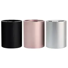 

Aluminum Alloy Desk Pen Pencil Storage Organizer Cup Holder Container Stationery Drop Shipping