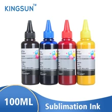 Encre à Sublimation pour imprimante, 4 pièces, compatible avec les modèles SG400, SG800, SG500, SG1000, RICOH GC41, tasses, t shirts, etc.