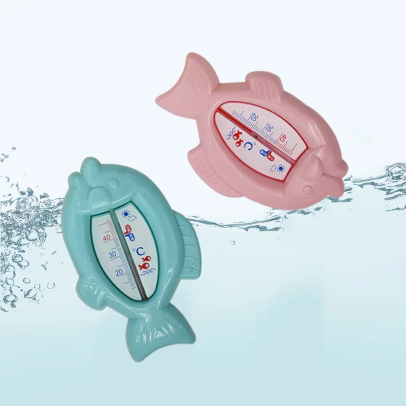 Cute Baby Bath Thermometer Cartoon Fish Bathtub Water Temperature Meter Newborn Swimming Pool Shower Safety Sensor | Мать и ребенок