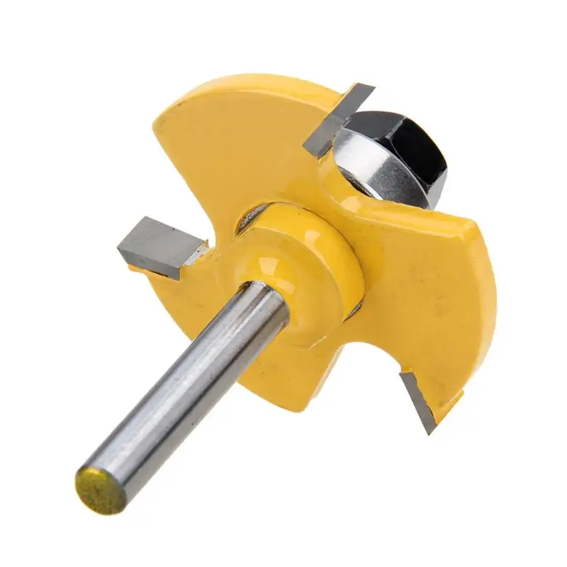 

2 pc 8mm Shank high quality Tongue & Groove Joint Assembly Router Bit Set 3/4" Stock Wood Cutting Tool