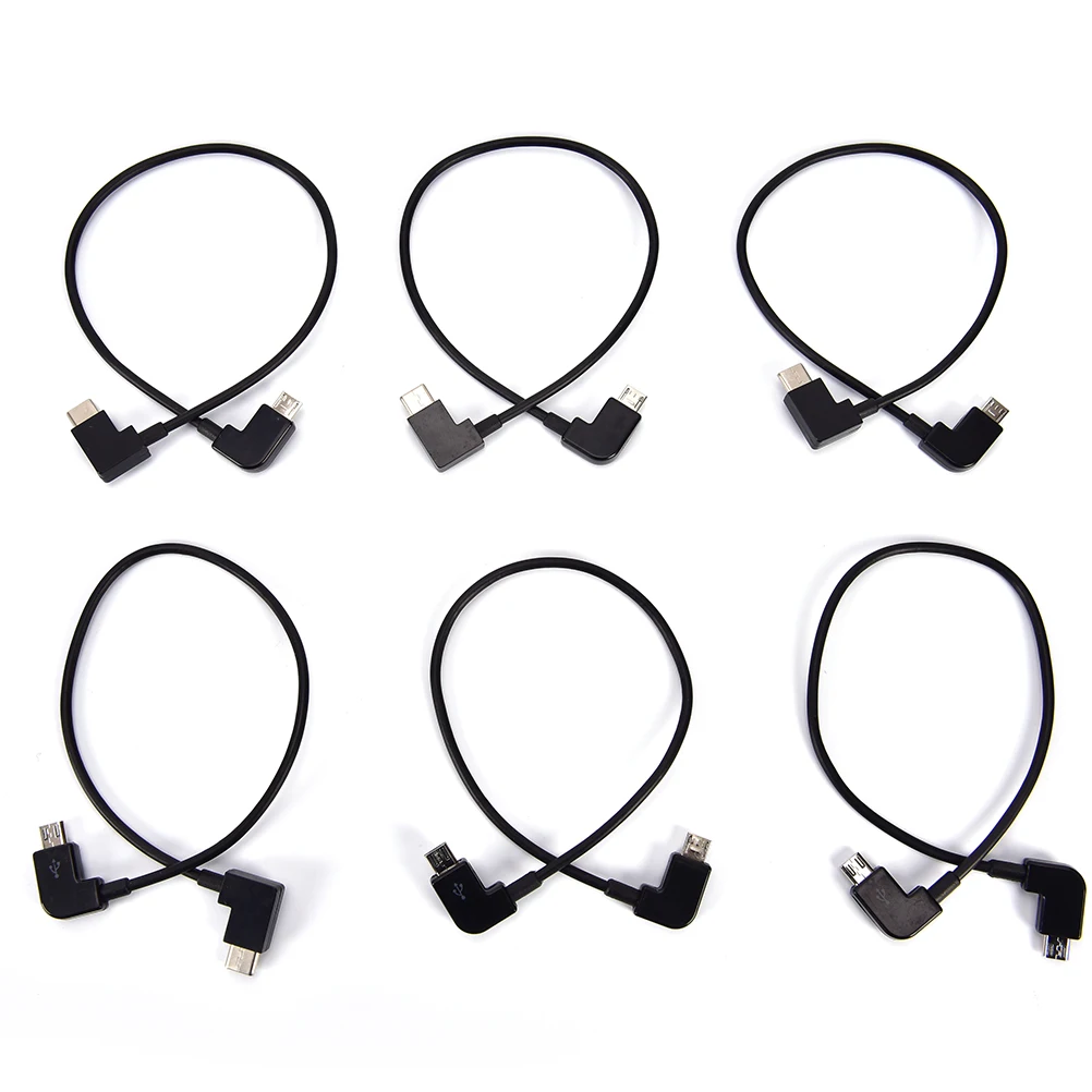 1 шт. кабель OTG Micro USB Type C для передачи данных 90 градусов портативного цифрового