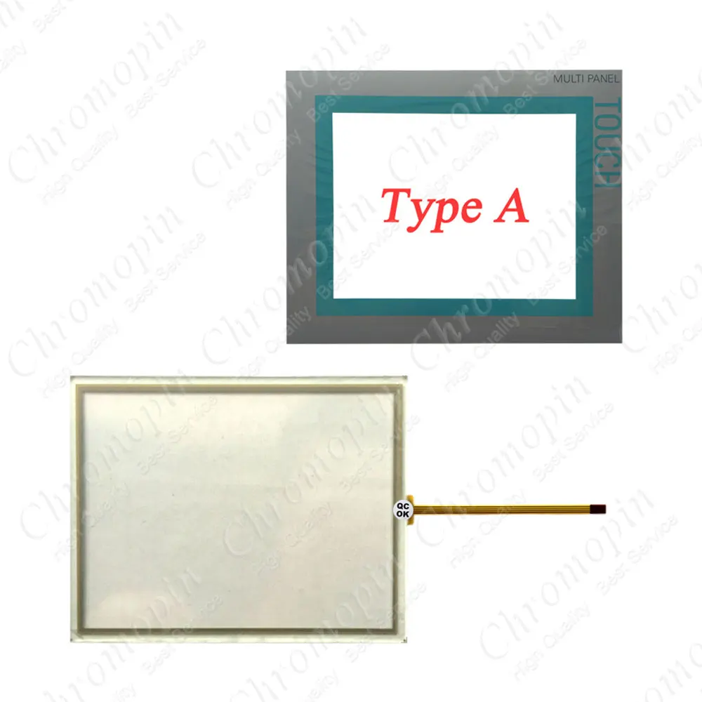Сенсорная панель для 6AV6643-0CB01-1AX0 6AV6 643-0CB01-1AX0 6AV6643-0CB01-1AX1 6AV6 643-0CB01-1AX1 MP277 " сенсорный экран с Передняя накладка - Цвет: Screen with overlayA