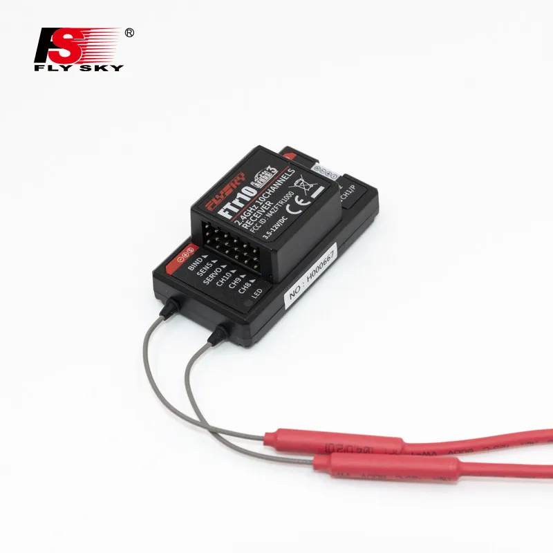 Flysky 2,4G 18CH Transmitte FTr10/FTr16S PPM/BUS/iBUS приемник RX для FS-PL18 Paladin rc пульт дистанционного управления - Цвет: FS-FTR10