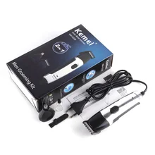 Kemei Электрический 2 в 1 триммер для носа машинка для стрижки волос триммер бритва машинка для стрижки волос для парикмахерской для мужчин триммер для волос ушной нос KM-522B