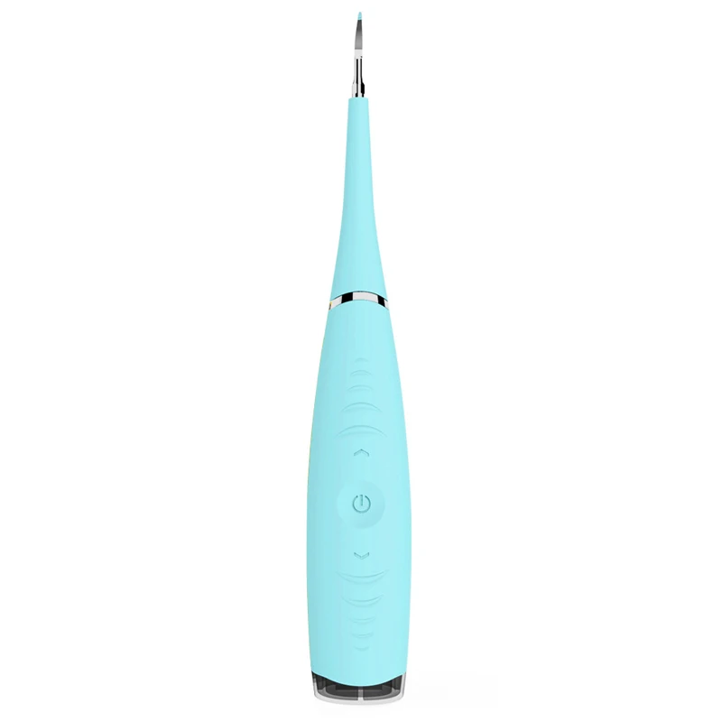 Портативный Электрический звуковой стоматологический скалер для удаления зубного камня от зубных пятен зубной камень инструмент стоматолога отбелить зубы гигиена здоровья белый - Цвет: Blue