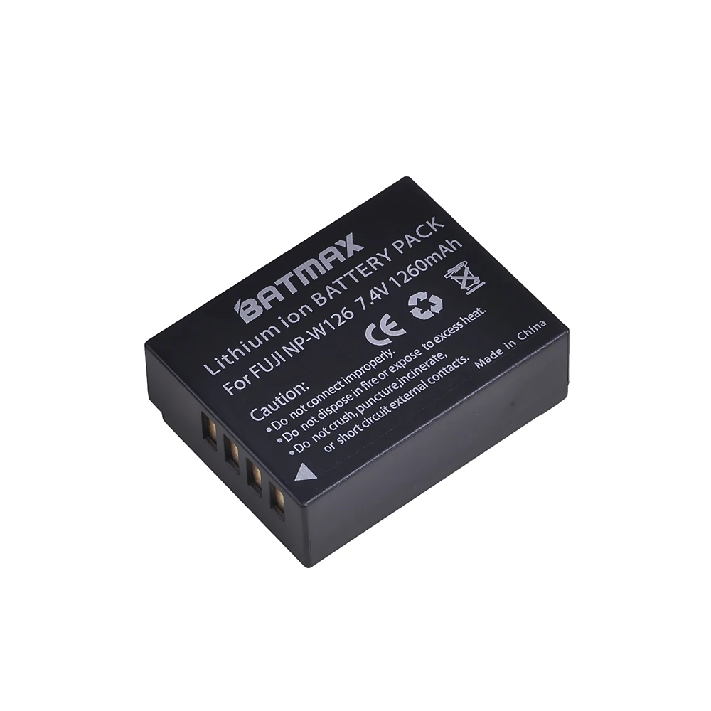 1Pc 4 шт. 1260 мА/ч, NP-W126 NP W126 NP-W126S W126S Батарея+ светодиодный двойной Зарядное устройство для цифровой фотокамеры Fuji X-Pro1 XPro1 X-T1 XT1, HS30EXR HS33EXR X PRO1 - Цвет: 1Pc