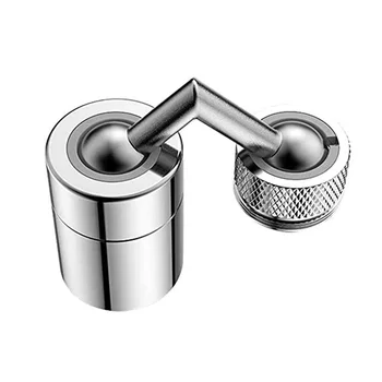 

Splash Filter Faucet 720° Rotatable Dual Outlet Mode Anti-Splash Durable Copper Universal Leakproof Tool