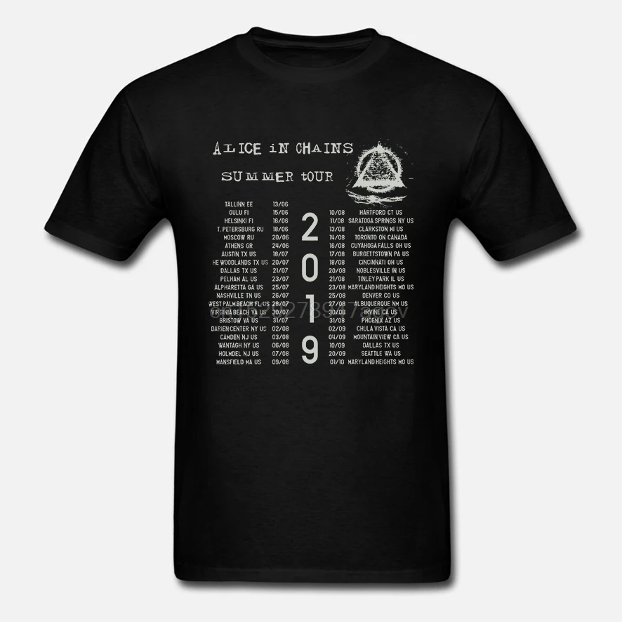 alice in chains 2019 tour shirt