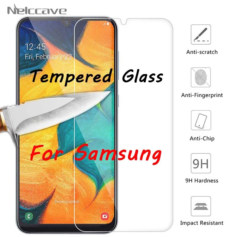 

100 Pieces 2.5D 9H Tempered Glass For Samsung Galaxy A10 A20 A20E A30 A40 A50 A60 A70 A80 A90 Screen Protector Protective Film