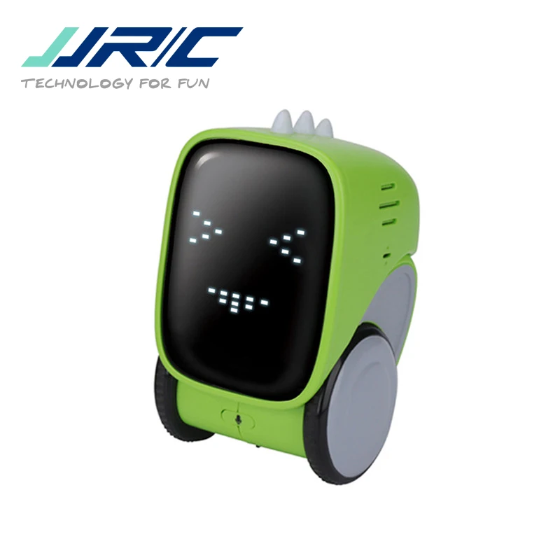 JJRC R16 Smart Robot Touch Gesture Control Voice Interaction Facial Expression Model Robot Toy for Girl & Boys Children Gifts