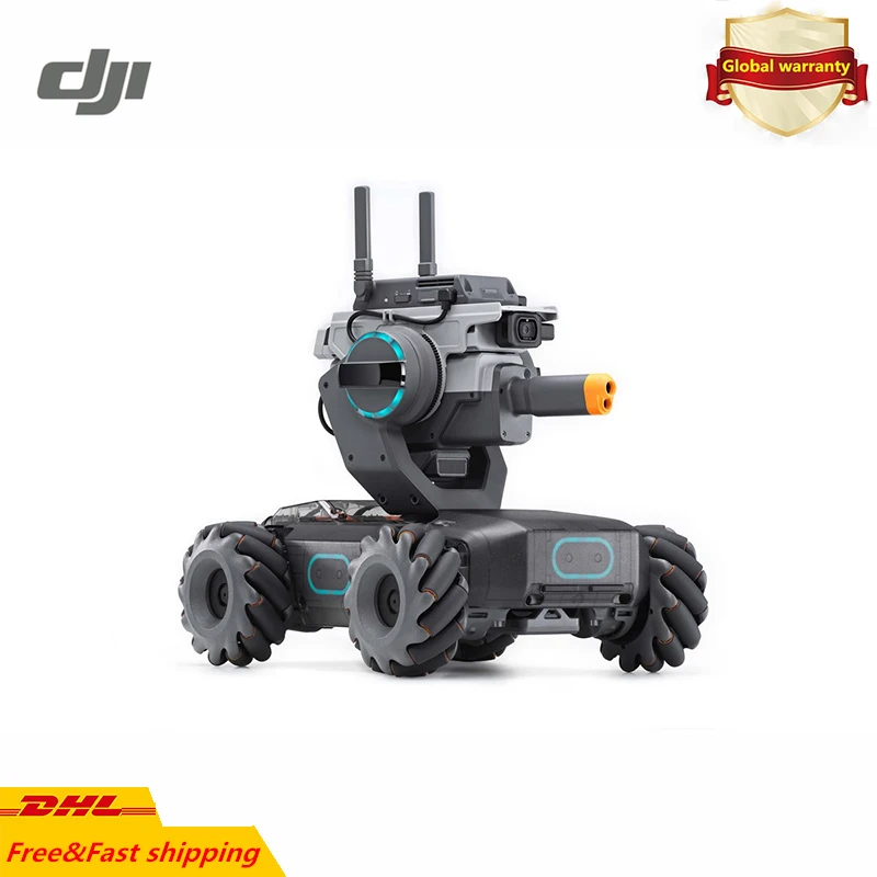 

Original DJI RoboMaster S1 Intelligent Educational program Robot Multiplayer confrontation robot With APP 1080p video