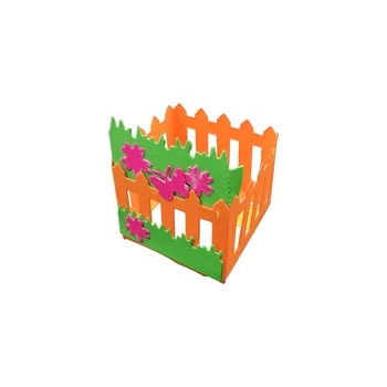 

3D garden fence knife mold metal cutting mold silver craft mold set handmade special gift DIY scrapbook embossed template