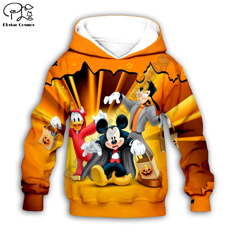 

Kids boy girl cartoon micky Halloween costume 3d print hoodies long sleeve pumpkin bat Sweatshirts summer tshirt pants zipper