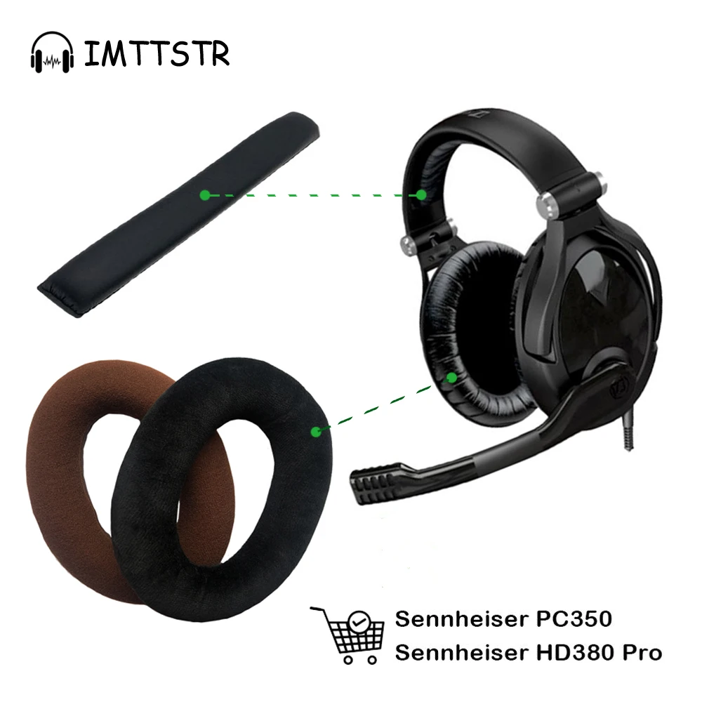Сменные амбушюры для наушников Sennheiser PC350 HD380 Pro PC 350 HD 380 | Электроника