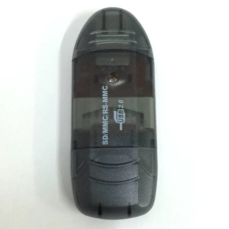 1 шт. нет высокоскоростной мини Micro SD T-Flash TF SDHC USB 2,0 считыватель карт памяти адаптер - Цвет: black