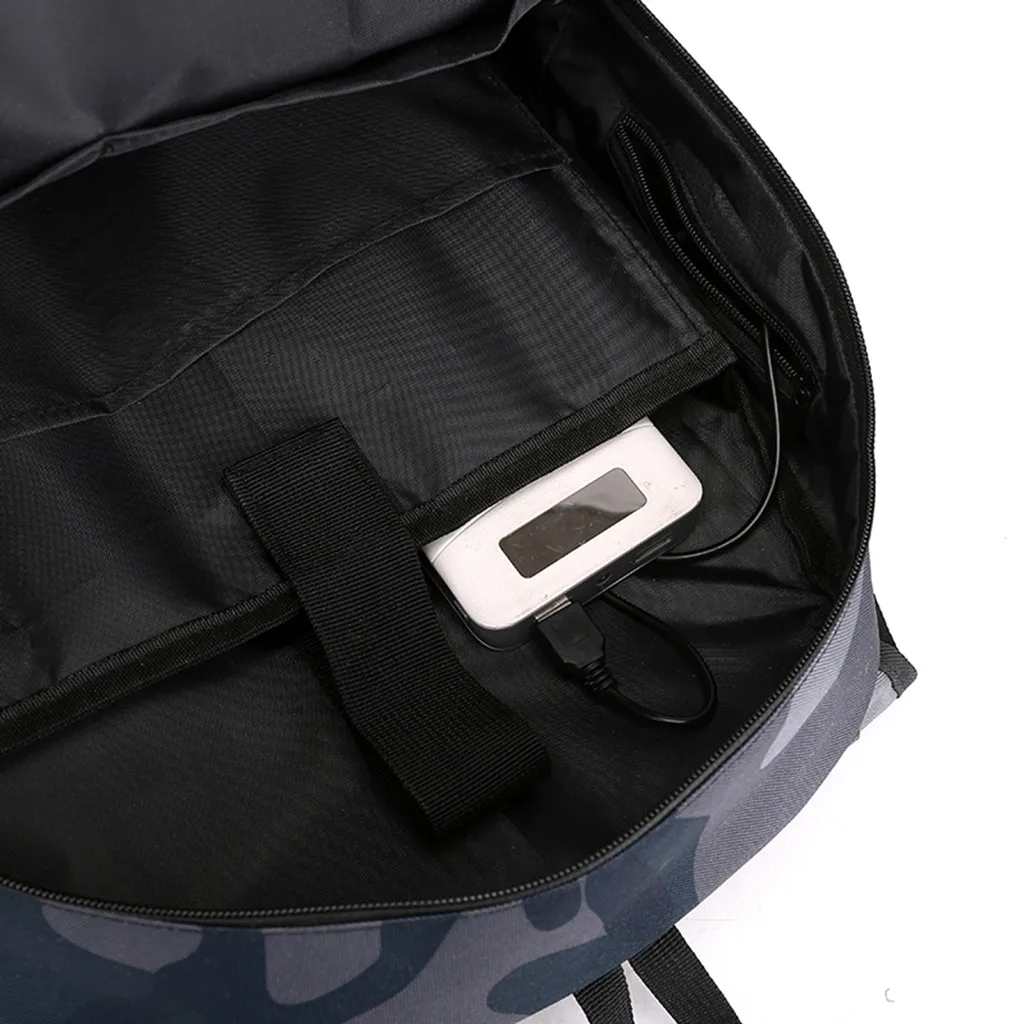 Мужской водонепроницаемый камуфляжный рюкзак большой вместимости рюкзак школьный mochila feminina#40