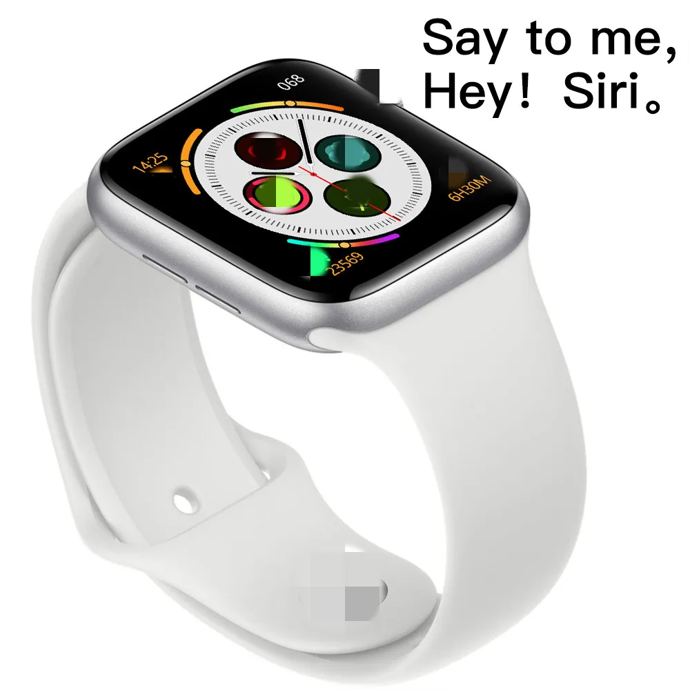 Серия 5 Смарт-часы IWO 12 40 мм Bluetooth SIRI SmartWatch для iPhone Android телефон монитор сердечного ритма ЭКГ PK IWO 8 9 10 11