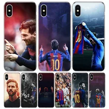 Lionel Messi чехол для телефона для iPhone 11 Pro 7 6X8 6S Plus XS MAX+ XR 5S SE 10 Ten Art TPU Coque Capa Shell