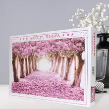 1000 шт взрослые пейзажные картины Пазлы детские развивающие сборные головоломки игрушки