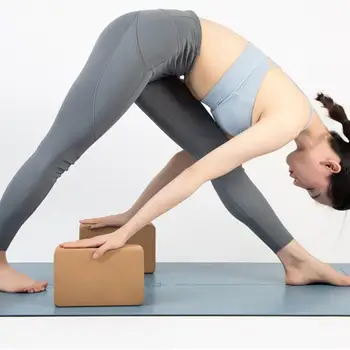 

EVA Yoga Brick Strip Pattern Yoga Brick 6 Color Pilates Block Foaming Foam Gym Fitness Exercise