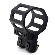 Aplus 30mm inside diameter Clamping Flashlight Clip Scope Ring Holder Mount Fit M-lok Handguard Rail System_Black