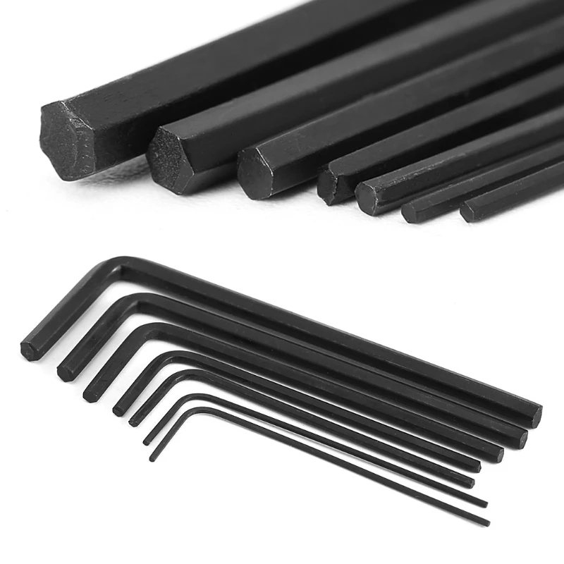 

7 Pcs 0.7mm-3mm Mini Micro Hexagon Hex Allen Key Set Wrench Screwdriver Tool Kit