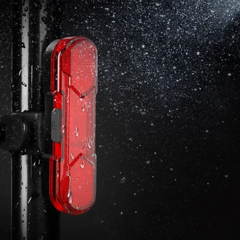 Luce per bicicletta Luce posteriore per bicicletta Torcia elettrica Luce anteriore Lanterna per luce posteriore Luce posteriore per bici ad alta visibilità Accessori per biciclette