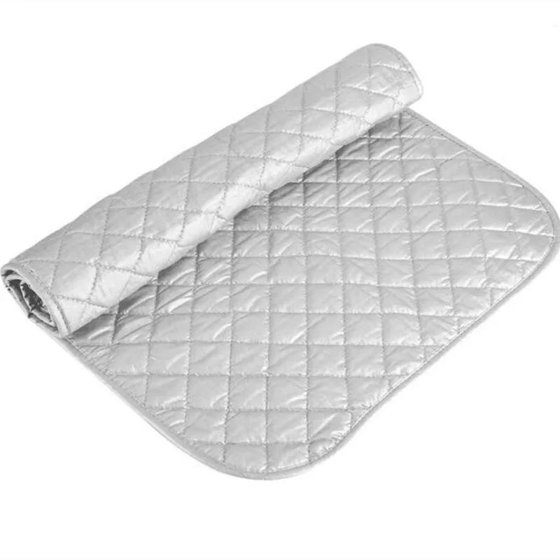 Table Top Ironing Mat Heat Resistant Blanket Press Clothes Protector Portable 60*55cm Laundry Pad Washer Dryer Cover Board | Дом и сад