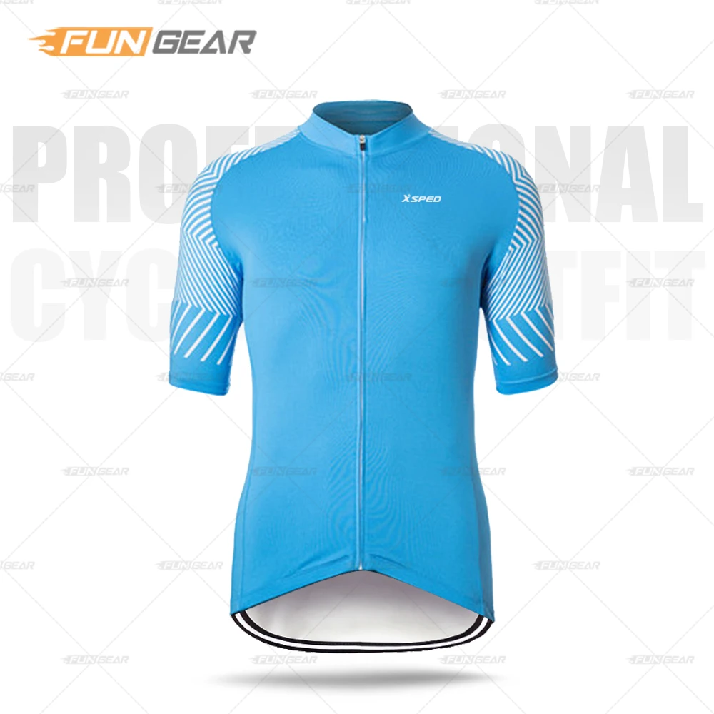 Cycling Jerseys Мужская одежда для велоспорта с коротким рукавом, набор Джерси для шоссейного велосипеда, летняя одежда для велоспорта MTB Skinsuit, Триатлон, быстросохнущие Топы - Цвет: Cycling Jerseys
