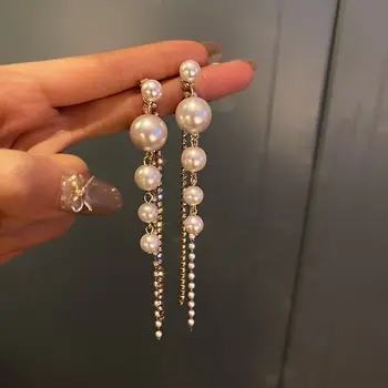 Elegant Simulated Pearl Earrings for Women 1