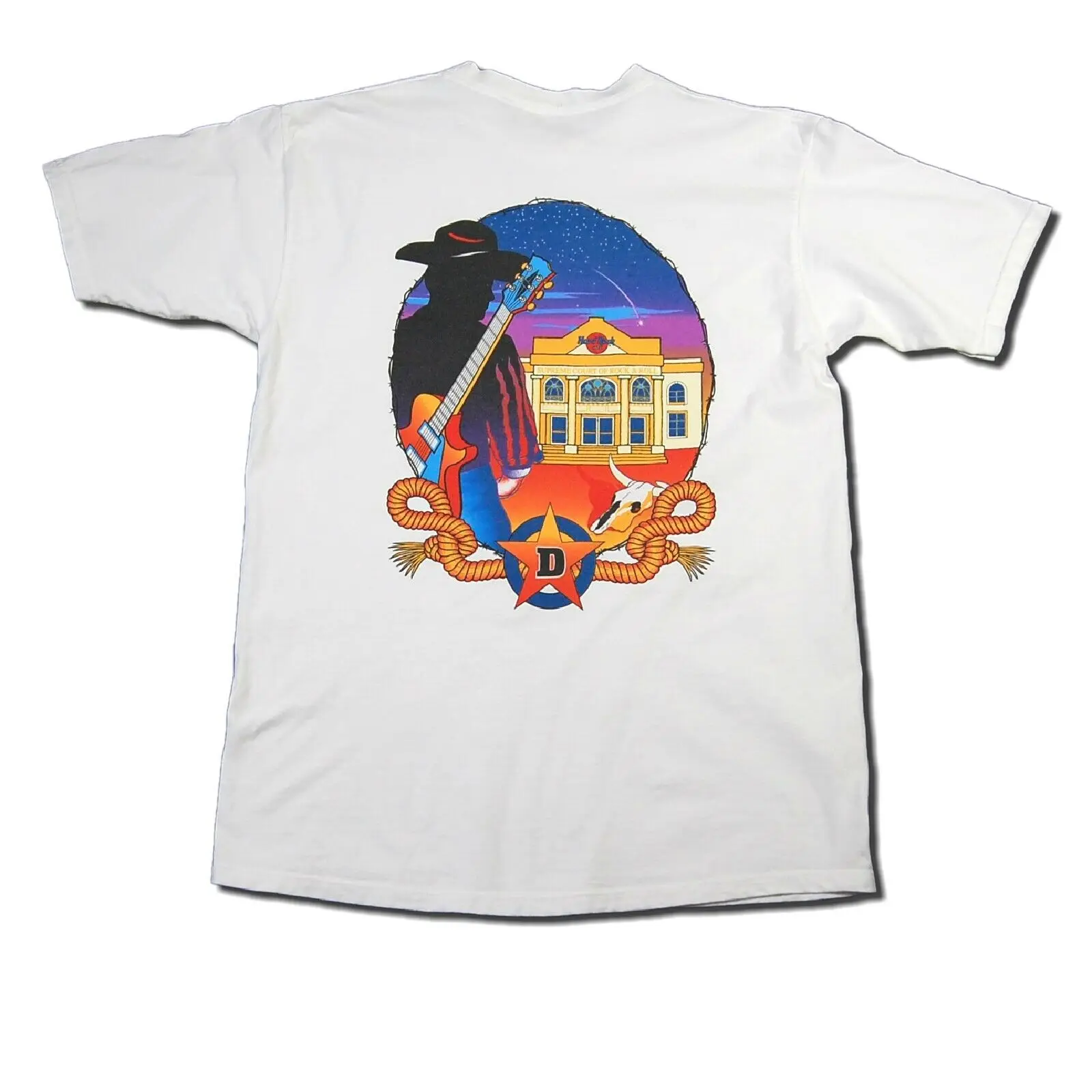 Maglietta Vintage Hard Rock Cafe Made In Usa Taglia Grande