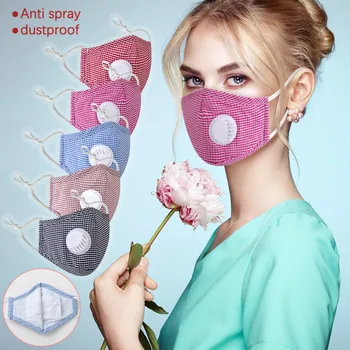 

Face Mask Mascarilla Adult Washable Adjustable Breathable Inserted Gasket Cotton Walve Face Mask Skin Care Mask For Face Masque
