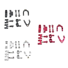 

Steering Knuckles Kits for WPL D12 1:10 4WD RC Crawler Truck Car Model Modification Replacement Parts Accessories Upgrade