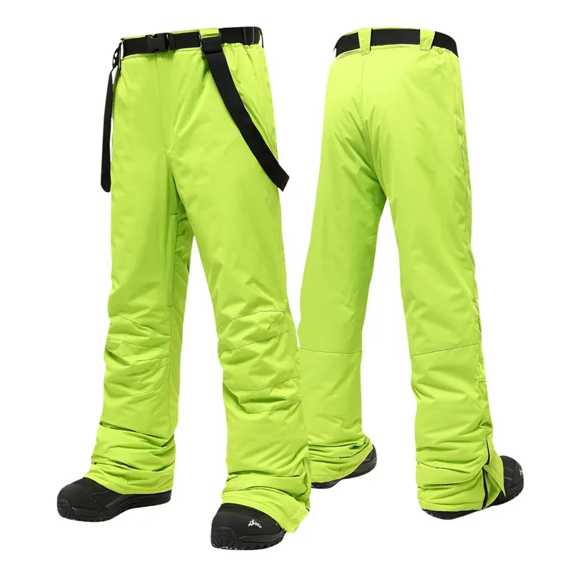 Новые лыжные брюки для мужчин-30 градусов Цельсия высокое качество ветрозащитные водонепроницаемые теплые парные зимние брюки зимние лыжные штаны для сноуборда бренд