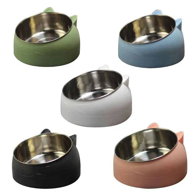 Mignon-chat-et-chien-bol-Protection-vert-bre-cervicale-15-degr-s-Oblique-bouche-animal-de