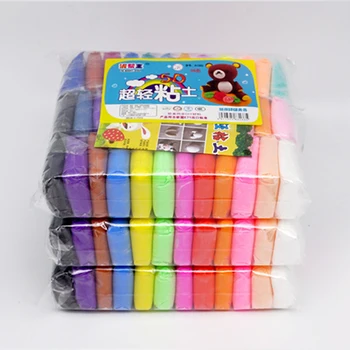 

36 Color/set Super Light Clay DIY Toys Children Educational Air Dry Polymer Plasticine Safe Colorful Light Clay Toy Gift To Kids