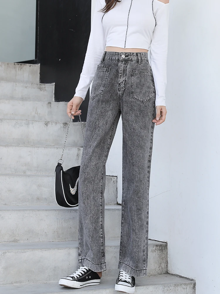 

Mom jeans mvjer pant Womenâ€™s pants female Jeans wide Oversize pants for women Pants jean grunge clothes woman trouse boggy jeans