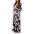 @ Woman Print Wrap Maternity Dress Регулируемый Пояс Многофункциональное Платье для кормления Print Юбка Одежда для Беременных Длинное платье